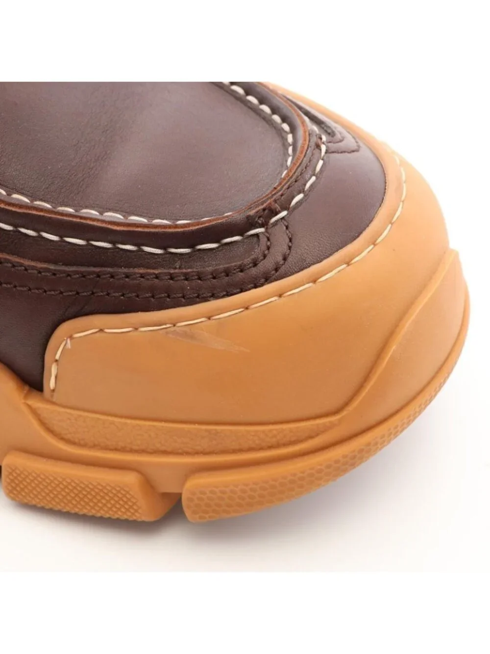 Gucci Sneakers Boatrek Dark Brown Leather Shoes